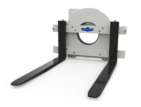 Forklift rotator